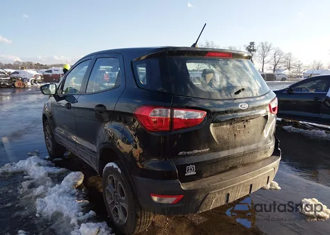 2019 Ford Ecosport S from USA, damaged, VIN MAJ6S3FL7KC290817